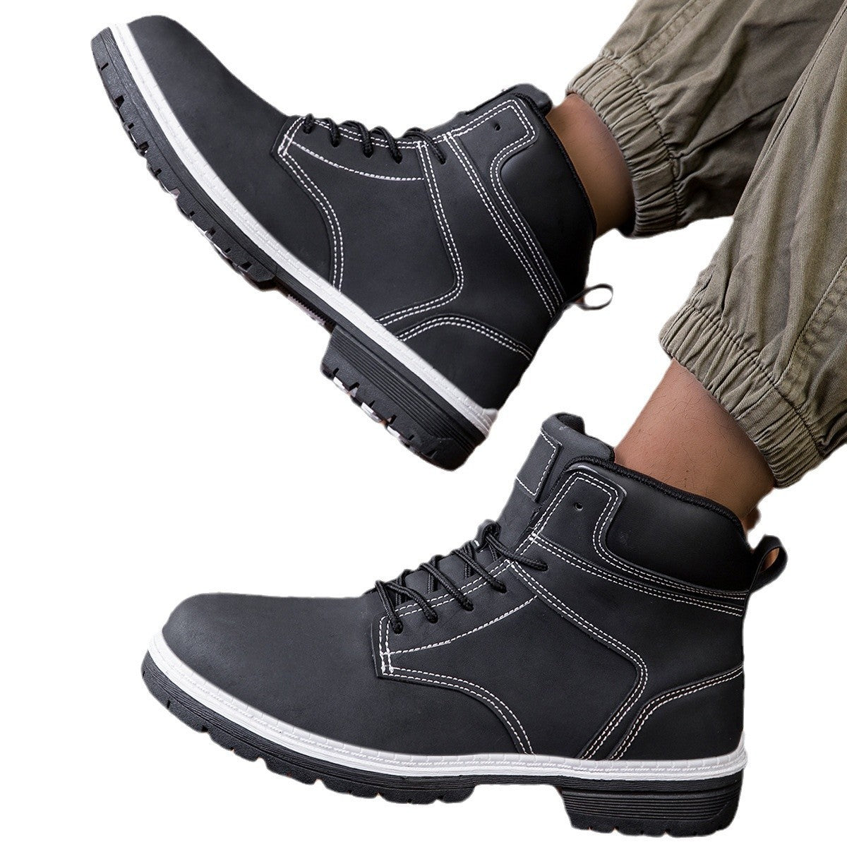 Casual Men's Boots High Street Style