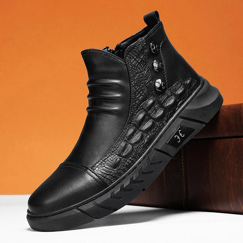 Men's New British Casual High-top Martin Boots