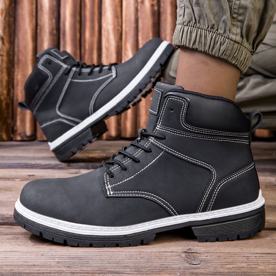 Casual Men's Boots High Street Style
